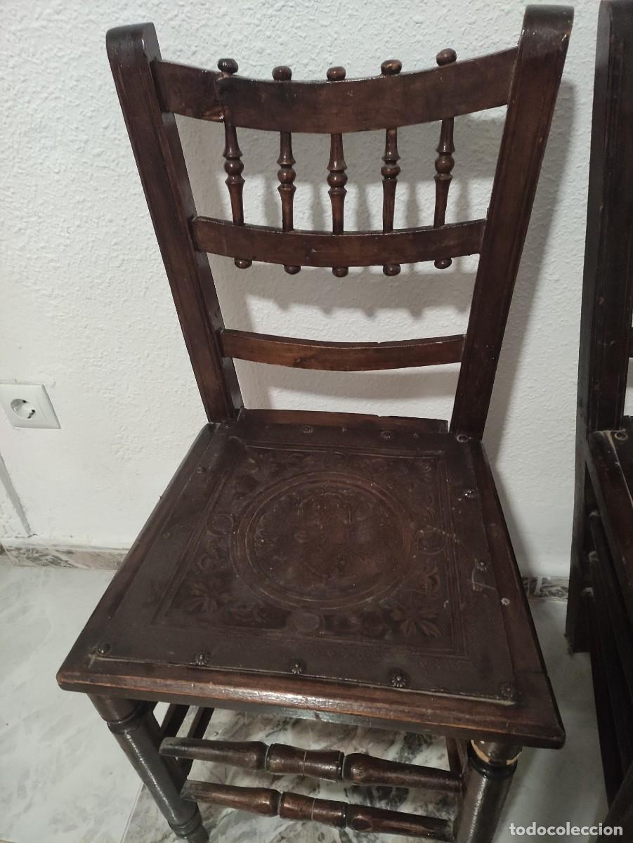 Antig&uuml;edades: Sillas antiguas (Tres) - Foto 3