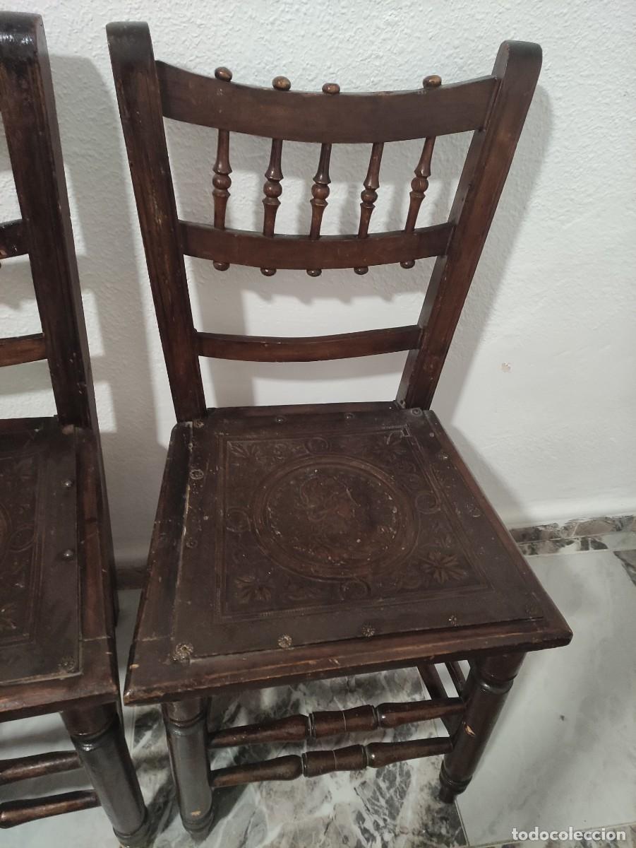 Antig&uuml;edades: Sillas antiguas (Tres) - Foto 5