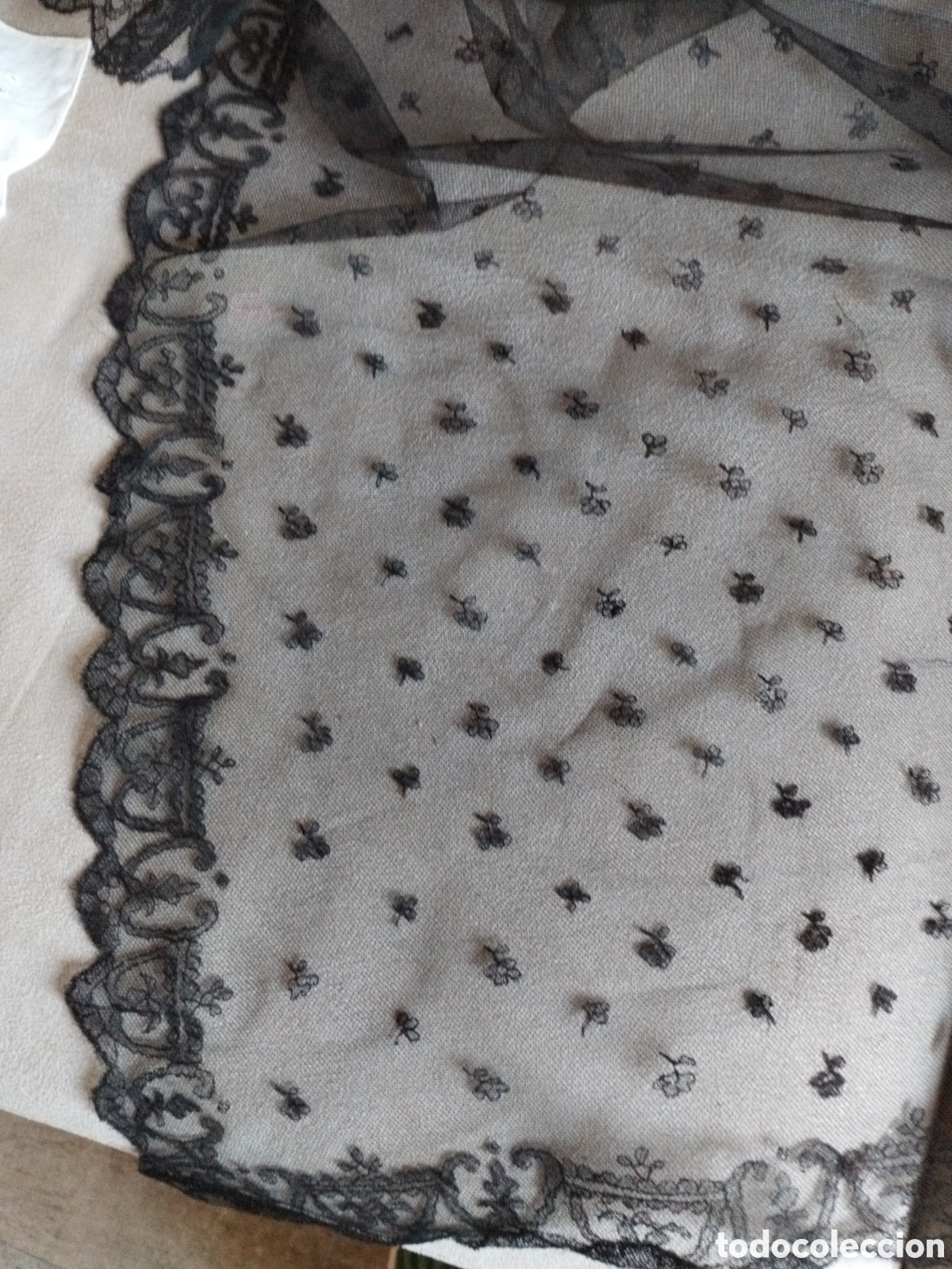 Antig&uuml;edades: * MANTILLA. CHAL. 2M. (Rf;284/f) - Foto 3