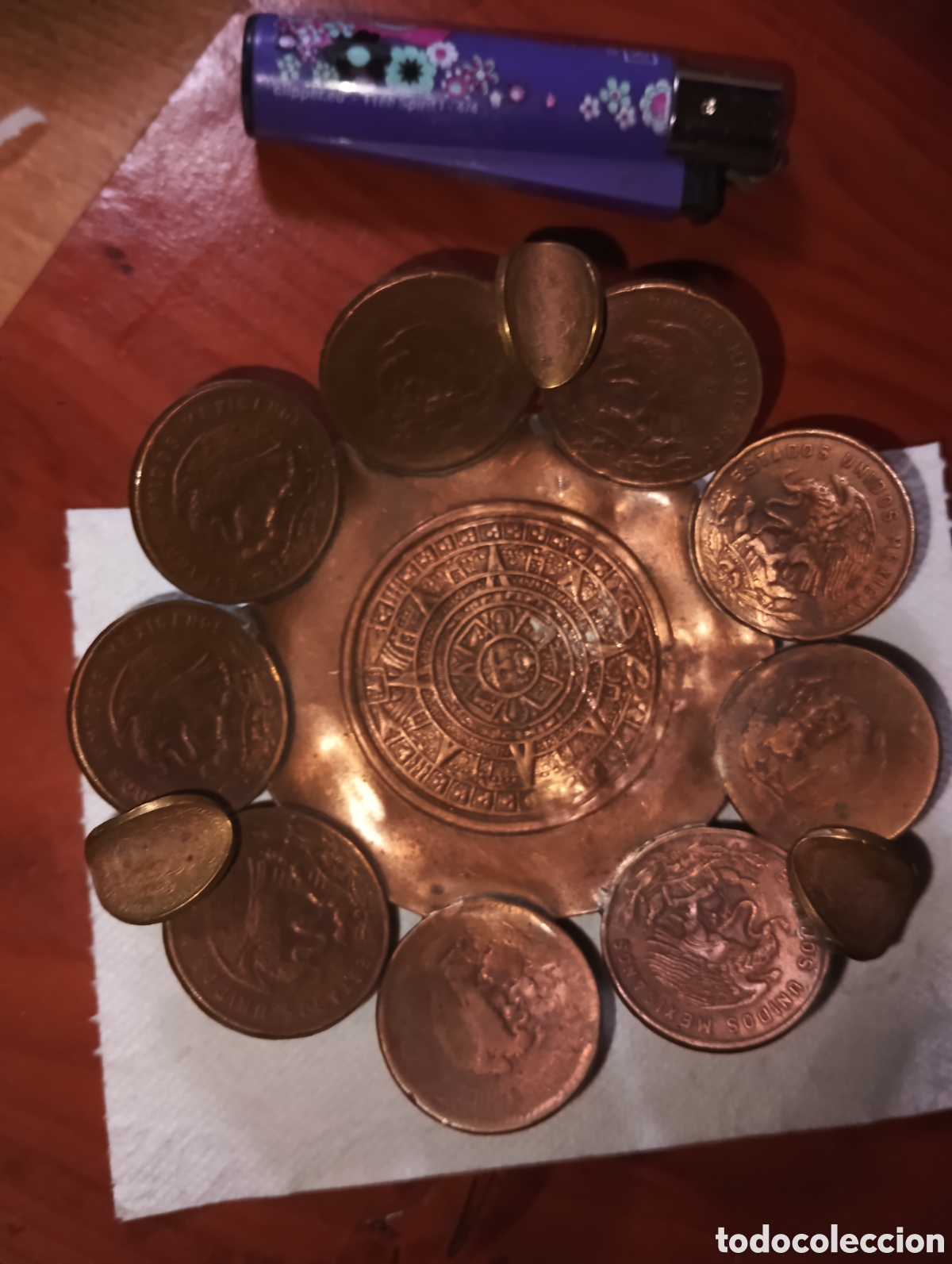 Antig&uuml;edades: MONEDAS EN BOLSO.50 y cenicero. - Foto 21