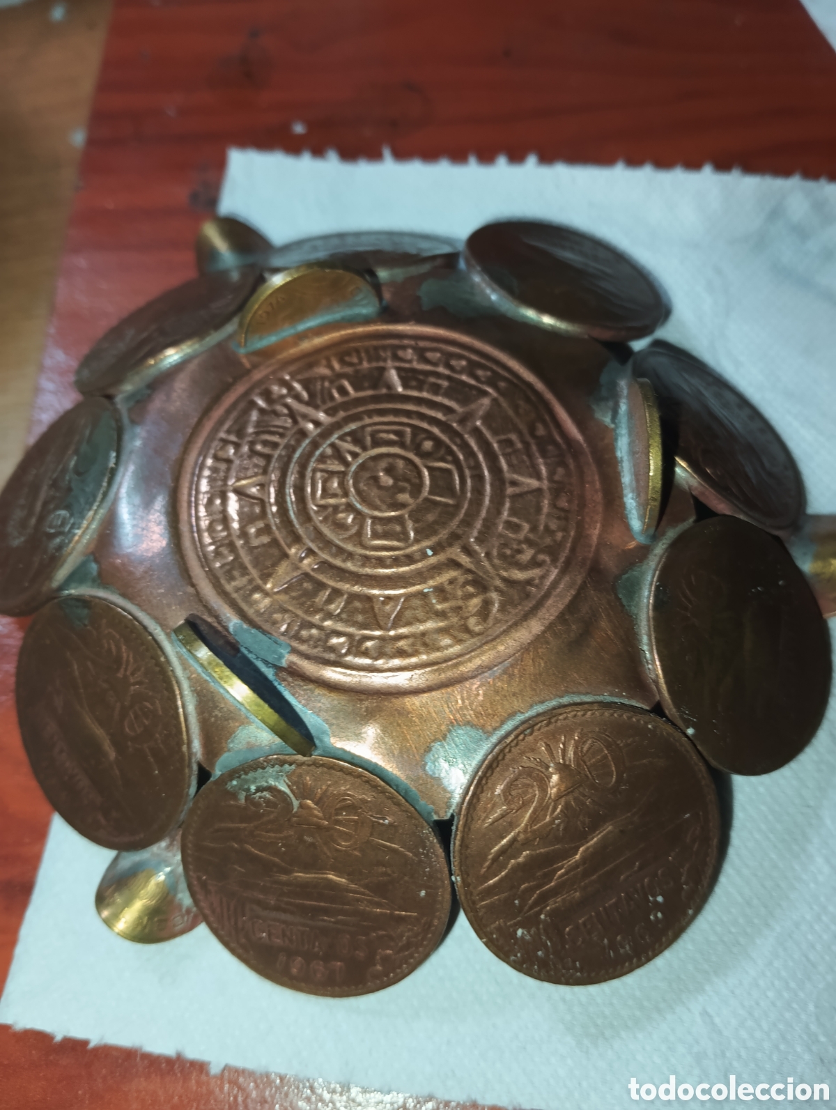 Antig&uuml;edades: MONEDAS EN BOLSO.50 y cenicero. - Foto 22