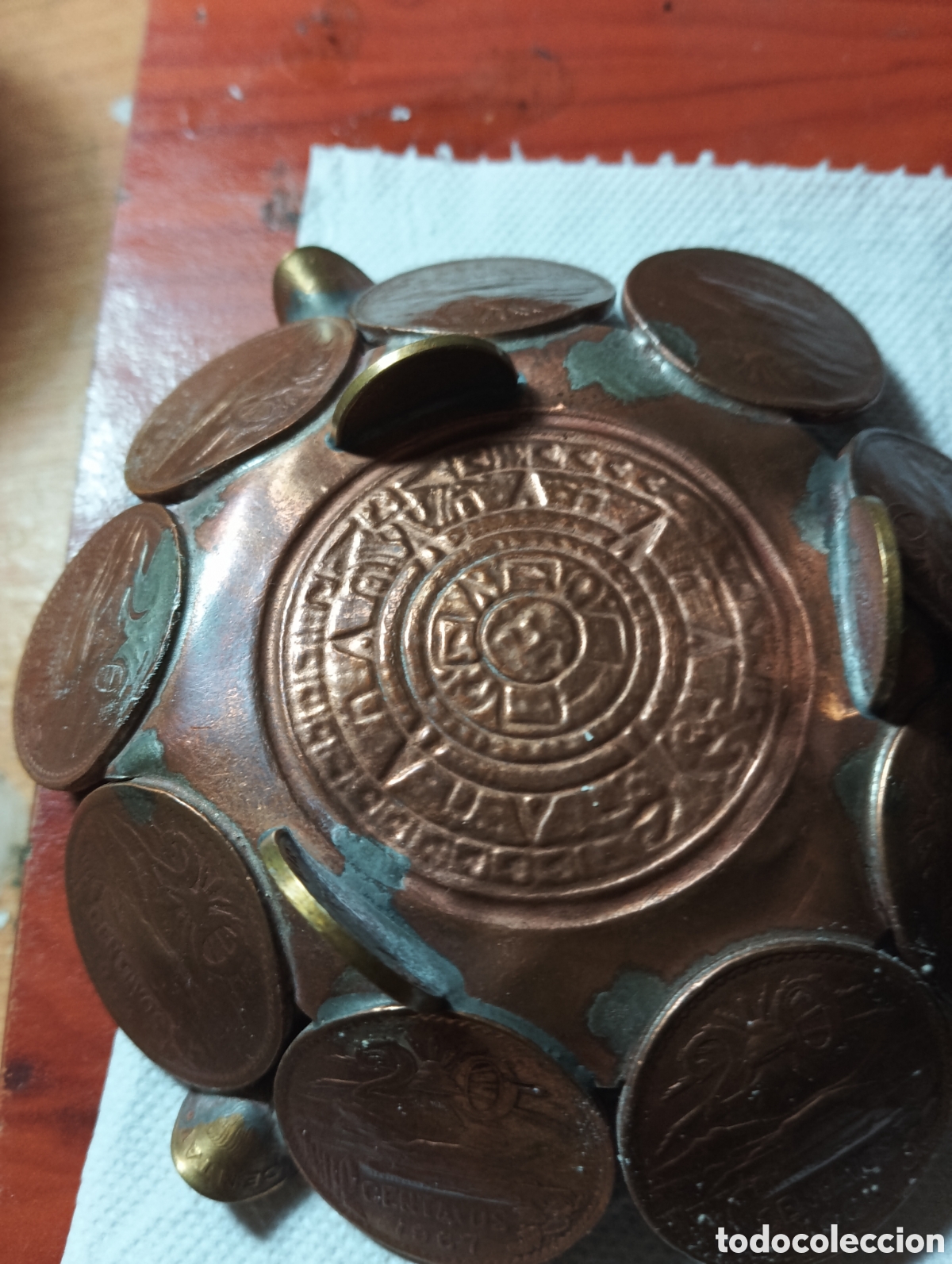 Antig&uuml;edades: MONEDAS EN BOLSO.50 y cenicero. - Foto 23