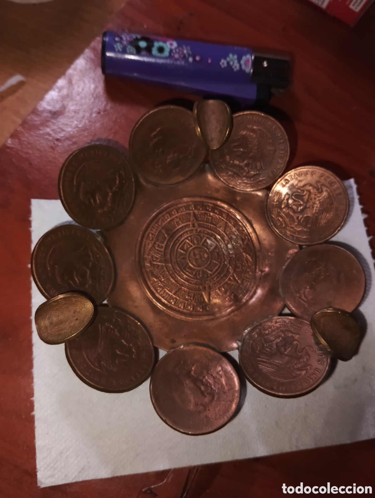 Antig&uuml;edades: MONEDAS EN BOLSO.50 y cenicero. - Foto 25