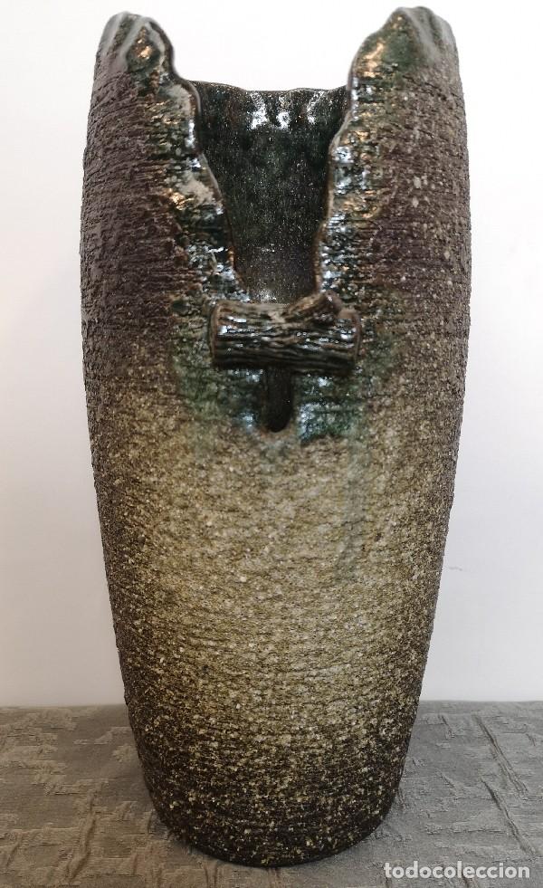 Antig&uuml;edades: Florero de Cer&aacute;mica Shingaraki - Foto 3