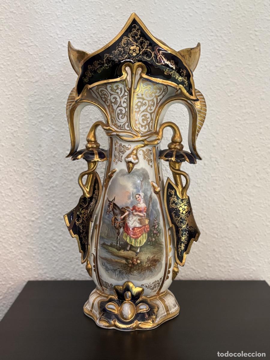 Antig&uuml;edades: Gran Jarr&oacute;n Porcelana - Foto 3