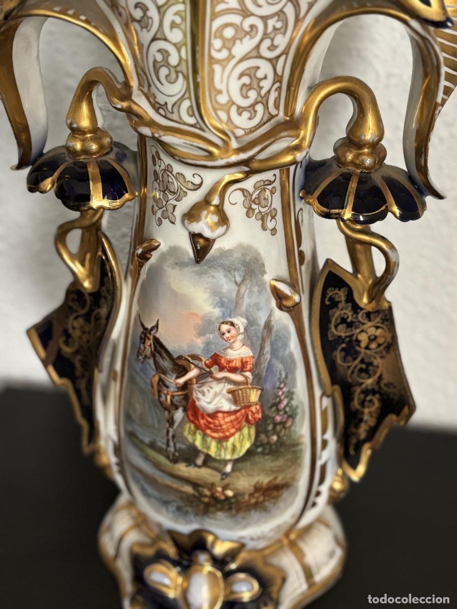 Antig&uuml;edades: Gran Jarr&oacute;n Porcelana - Foto 5