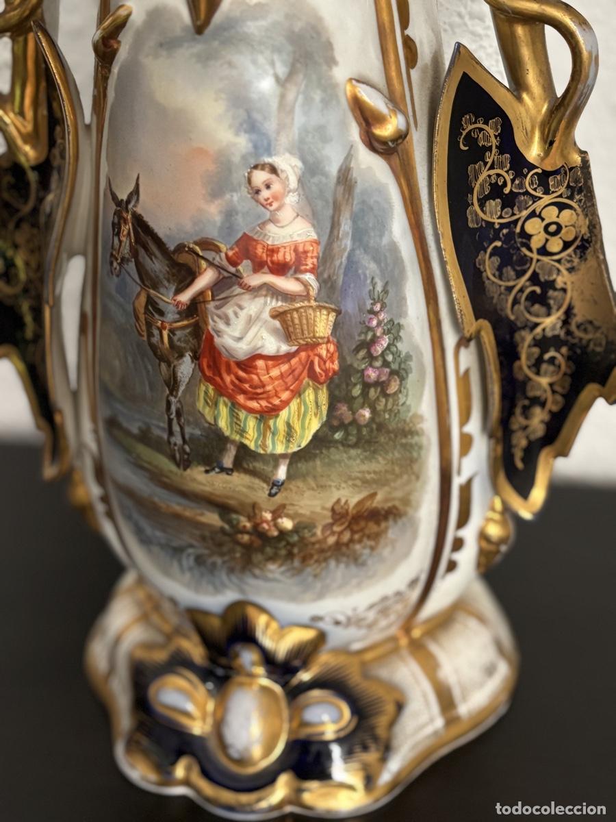Antig&uuml;edades: Gran Jarr&oacute;n Porcelana - Foto 6
