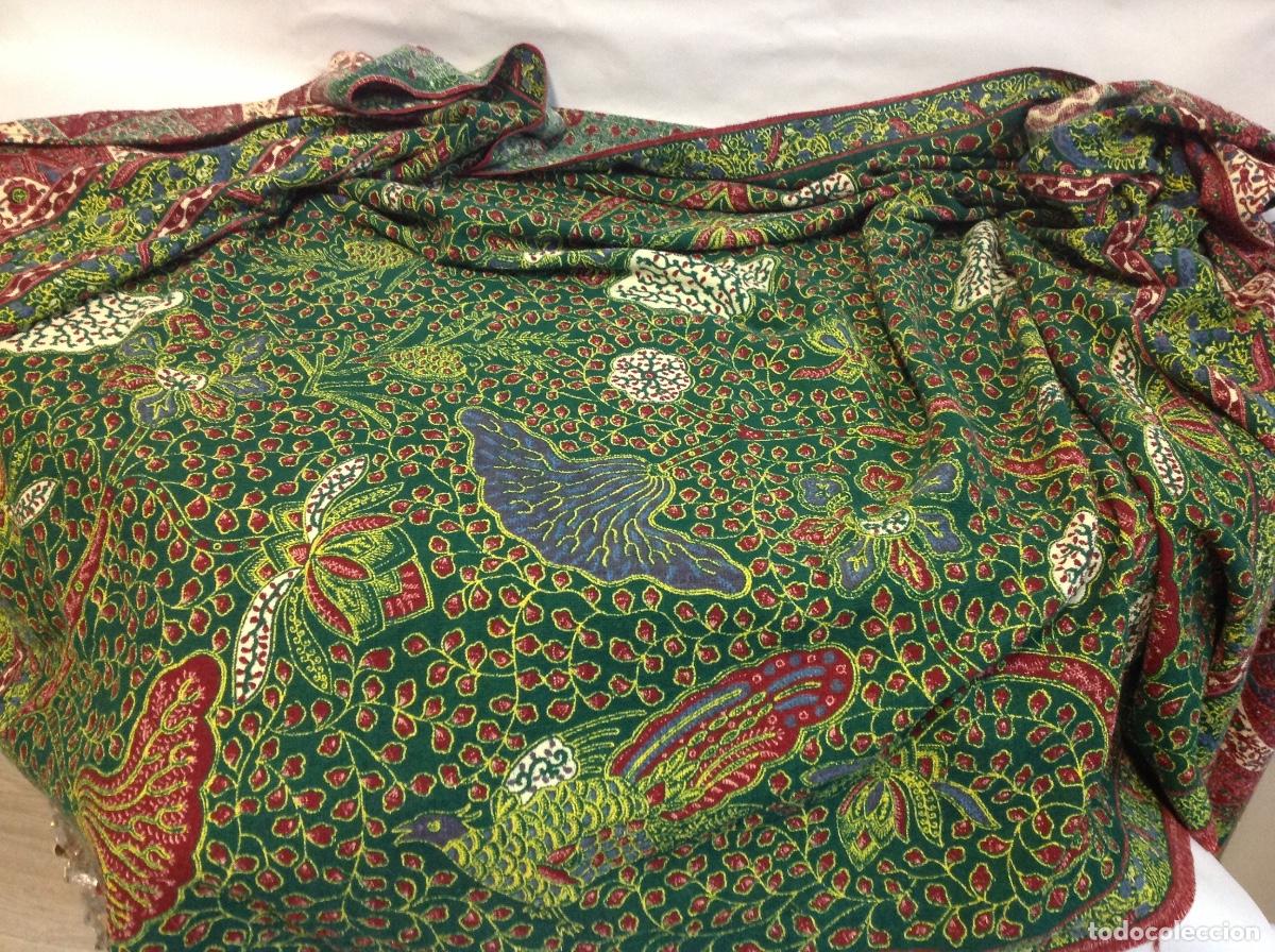 Antig&uuml;edades: Tapete africano de tela estampada - Foto 1