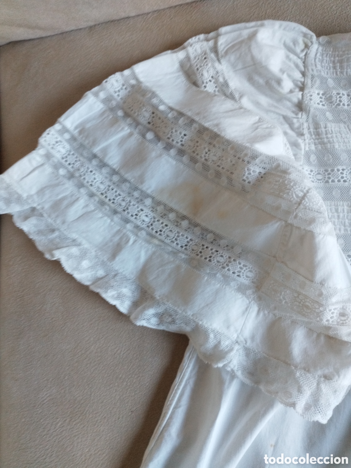 Antig&uuml;edades: * CAMISA DE DORMIR.(Rf:193/f) - Foto 2