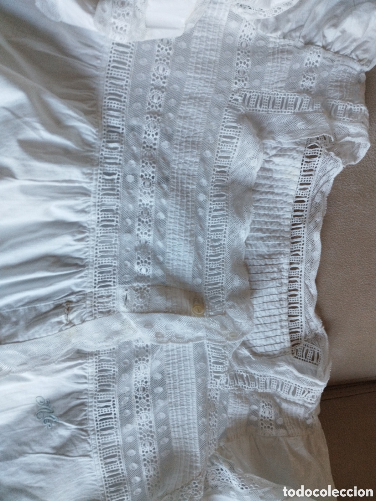 Antig&uuml;edades: * CAMISA DE DORMIR.(Rf:193/f) - Foto 3