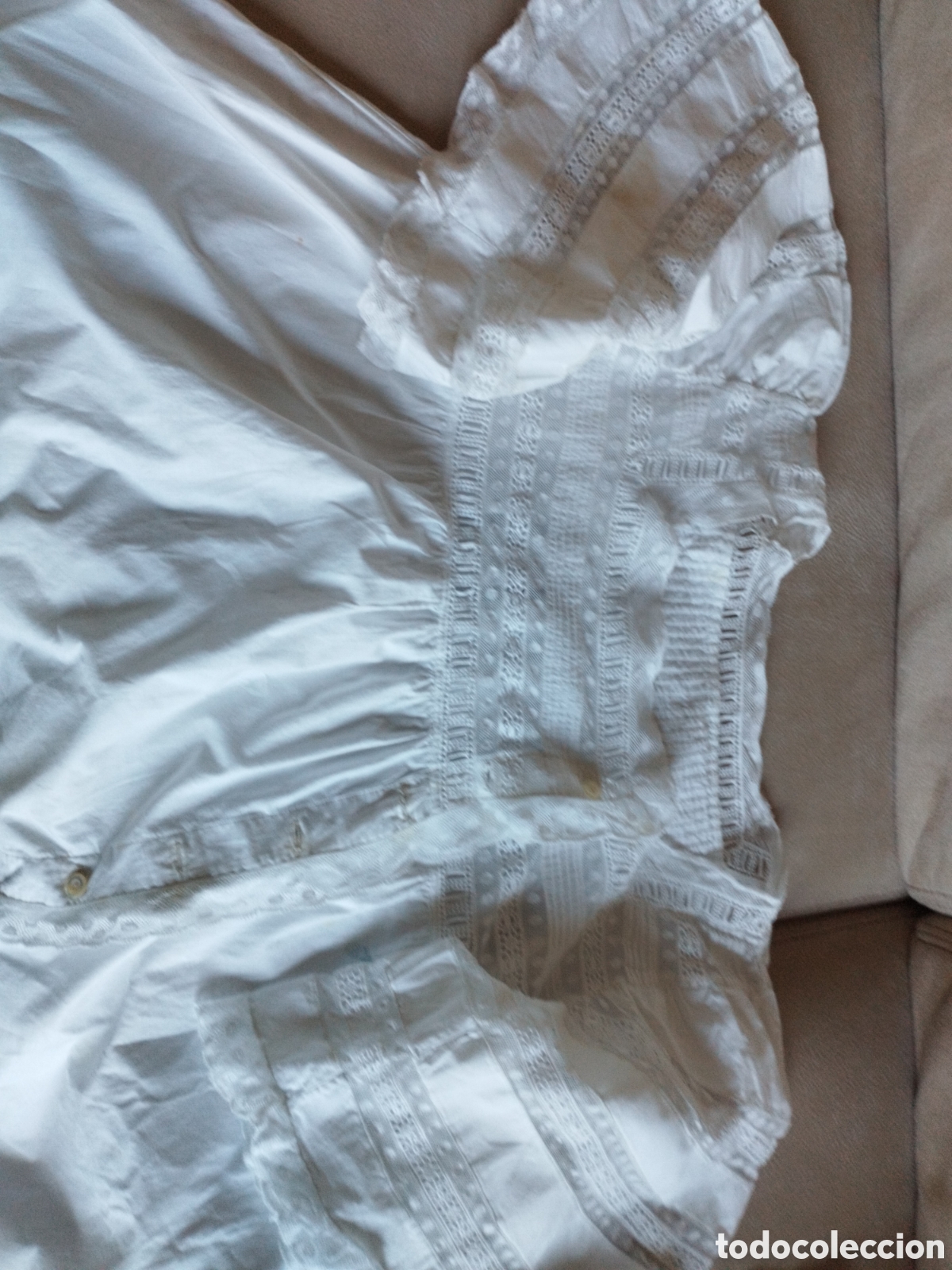 Antig&uuml;edades: * CAMISA DE DORMIR.(Rf:193/f) - Foto 1