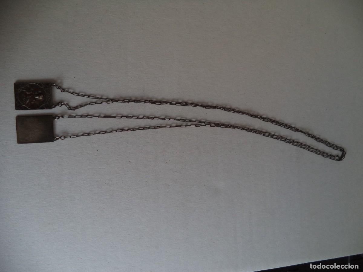 Antig&uuml;edades: Bonito escapulario de plata. - Foto 3