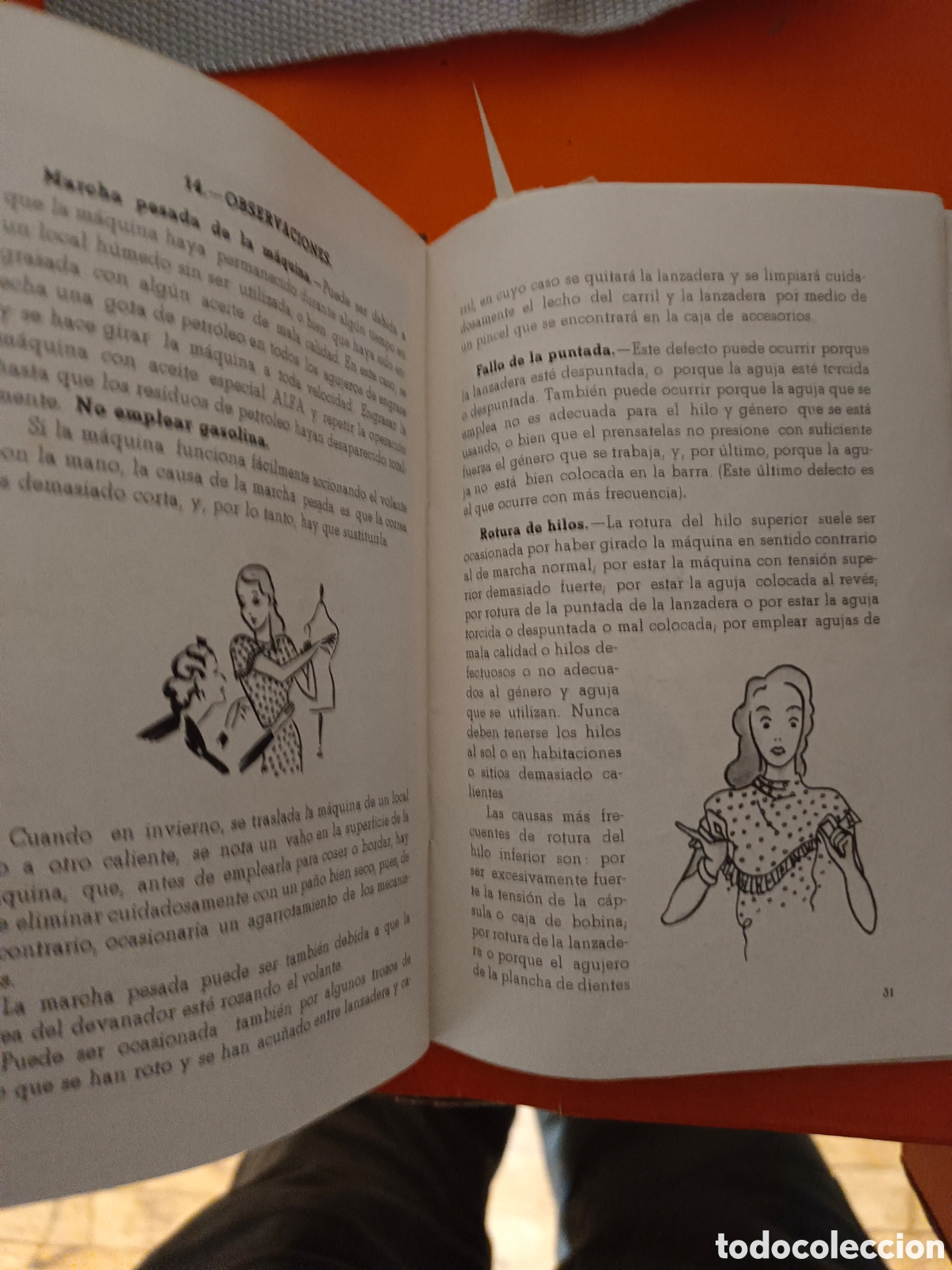 Antig&uuml;edades: Instrucciones maquina de coser - Foto 3