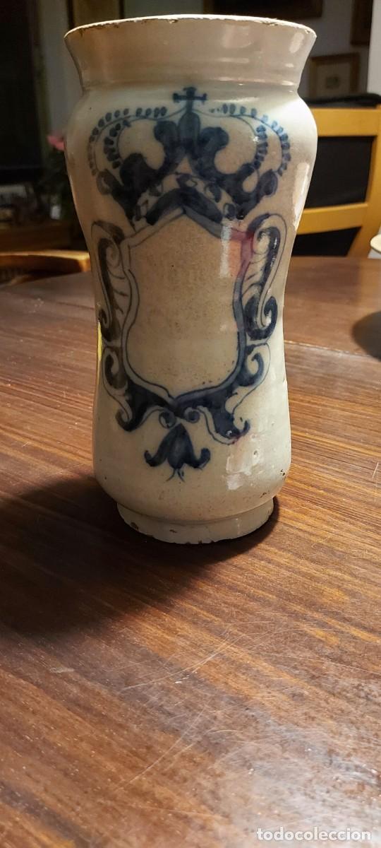 Antig&uuml;edades: tarro de botica a&ntilde;os 1700 - Foto 1