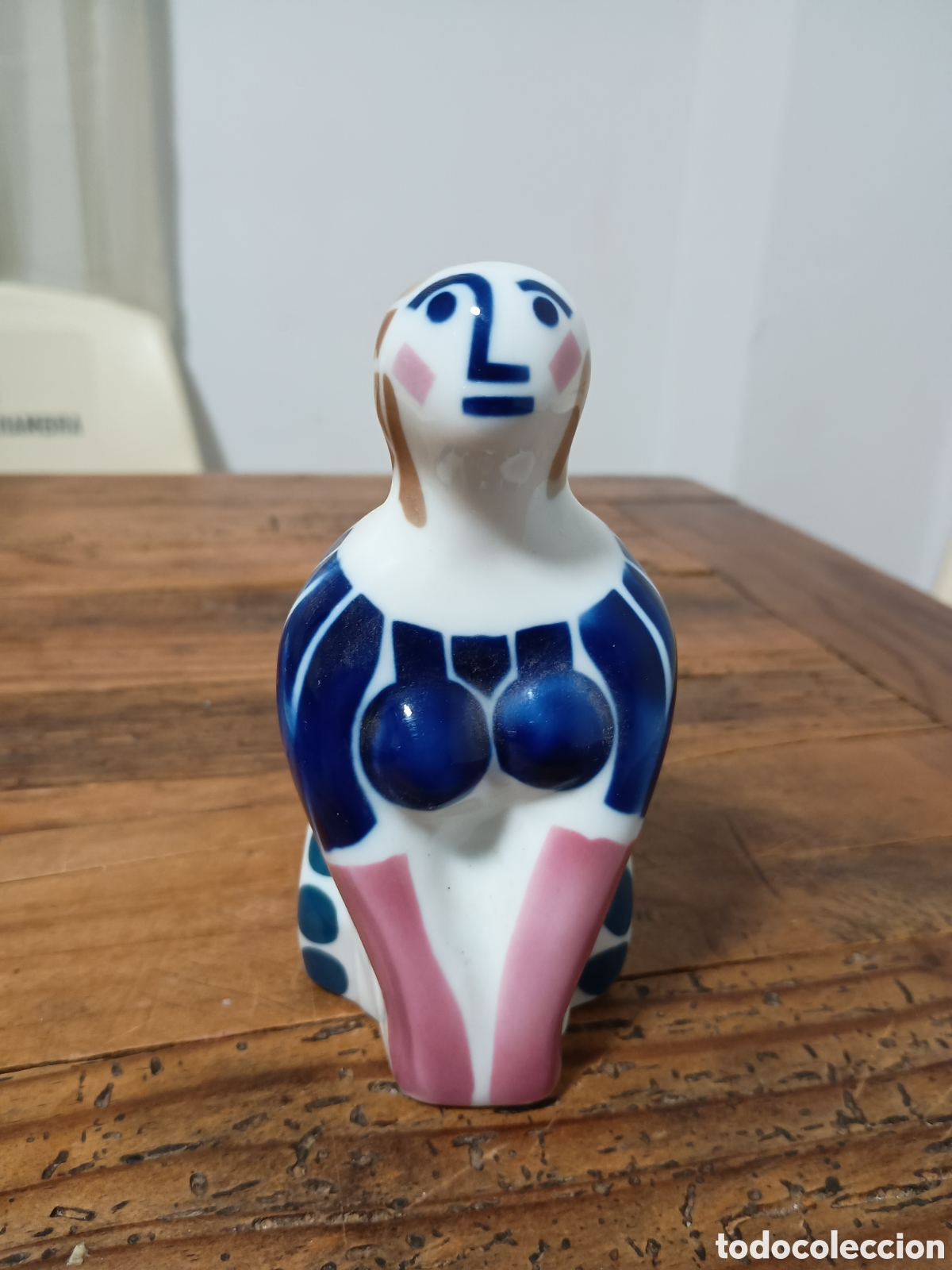 Antig&uuml;edades: Sargadelos mujer lavando sellado - Foto 2