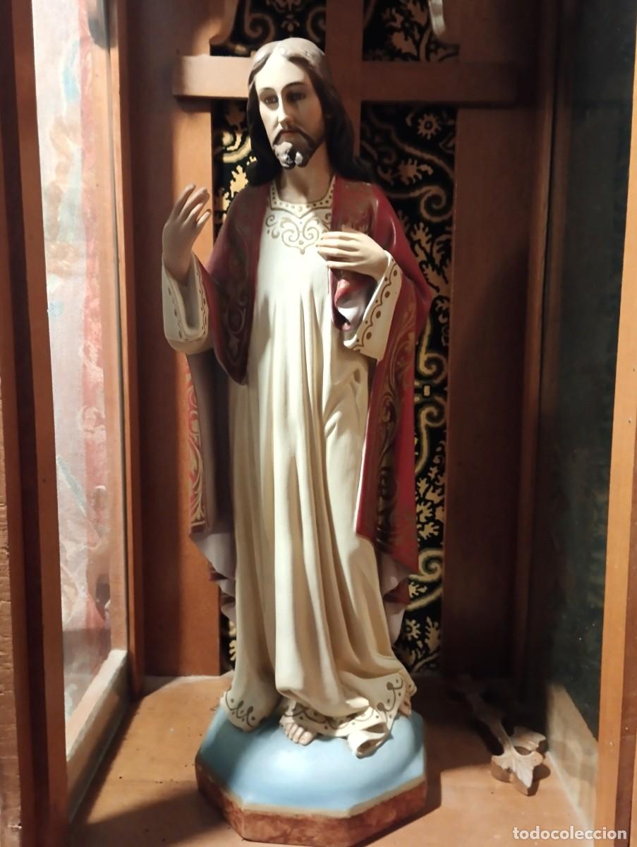 Antig&uuml;edades: CAPILLA-JESUS-FIGURA OLOT. - Foto 1