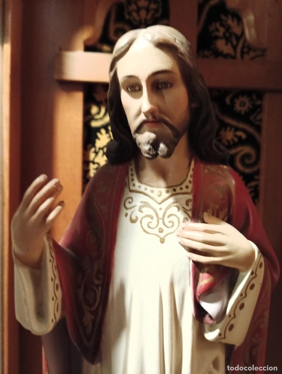Antig&uuml;edades: CAPILLA-JESUS-FIGURA OLOT. - Foto 5