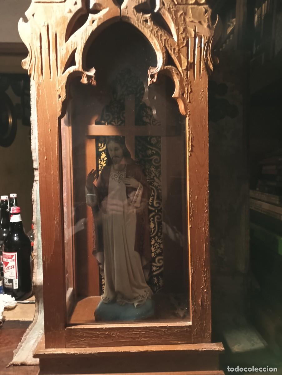 Antig&uuml;edades: CAPILLA-JESUS-FIGURA OLOT. - Foto 6