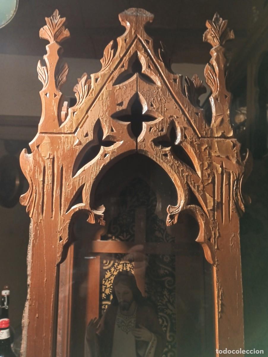 Antig&uuml;edades: CAPILLA-JESUS-FIGURA OLOT. - Foto 7