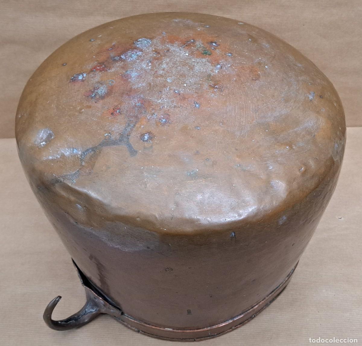 Antig&uuml;edades: Olla de cobre, siglo XIX - Foto 5