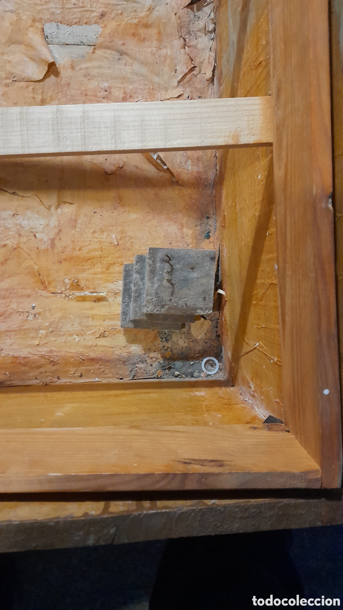 Antig&uuml;edades: Antiguo baul de madera para restaurar - Foto 5