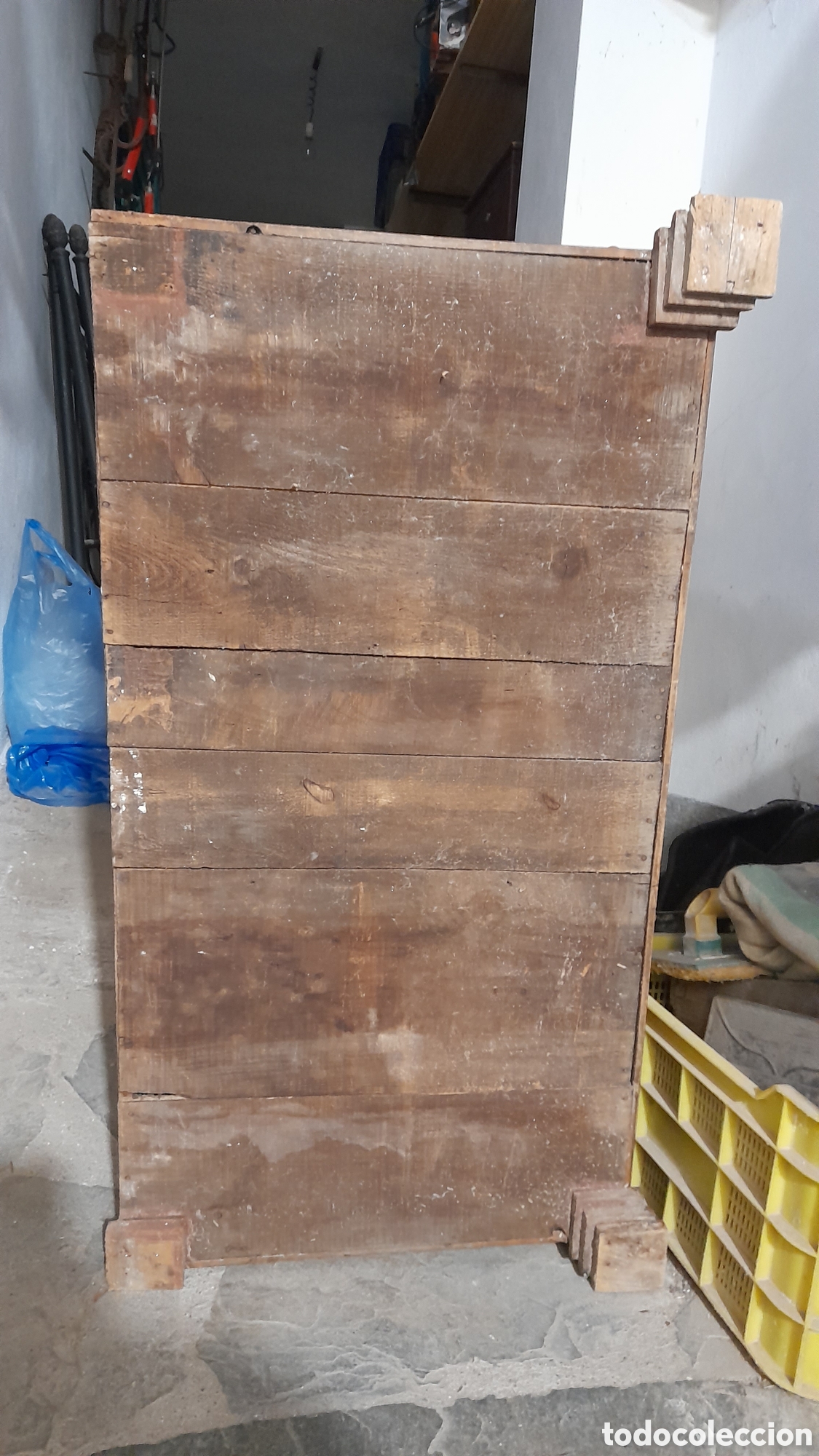 Antig&uuml;edades: Antiguo baul de madera para restaurar - Foto 8