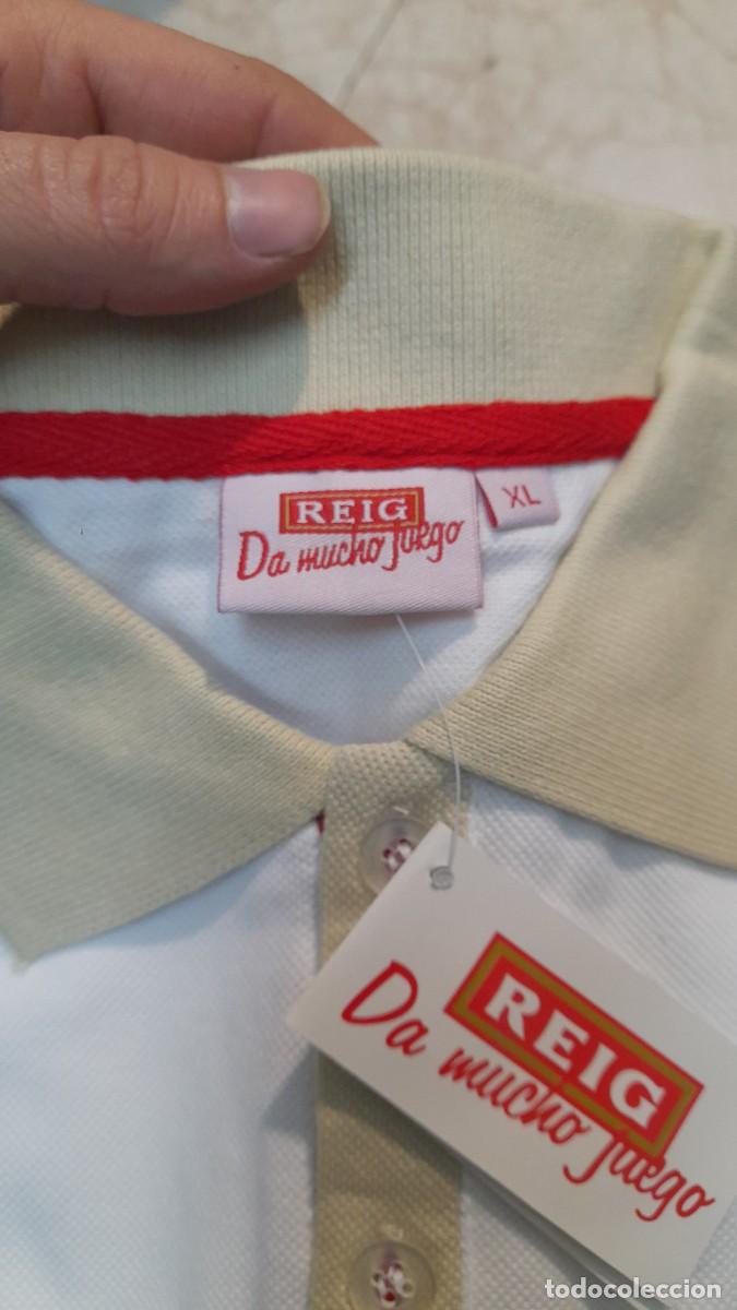 Antig&uuml;edades: Camisa polo marca de tabaco Reig - Foto 2