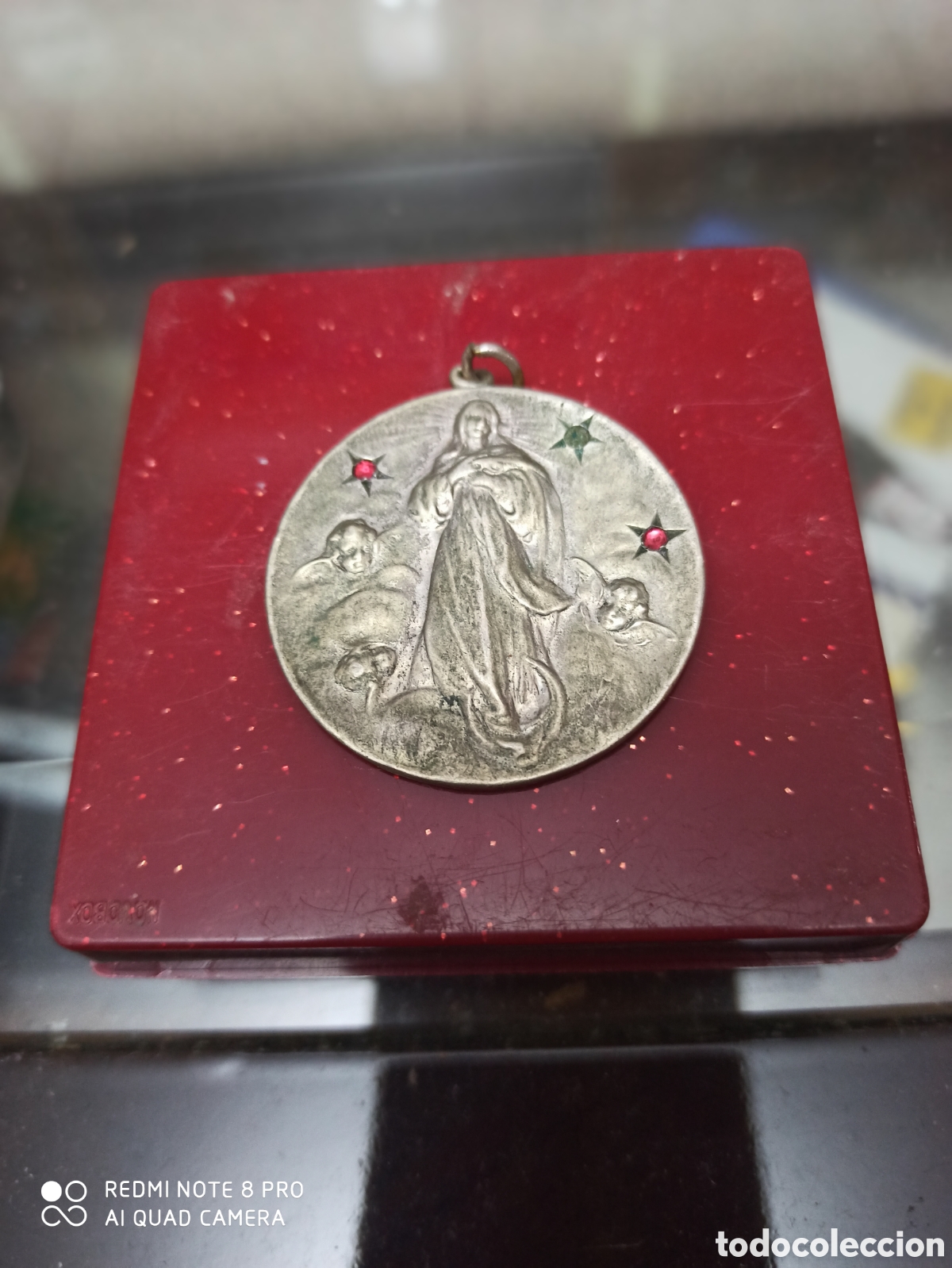 Antig&uuml;edades: Medalla inmaculada Concepci&oacute;n - Foto 2