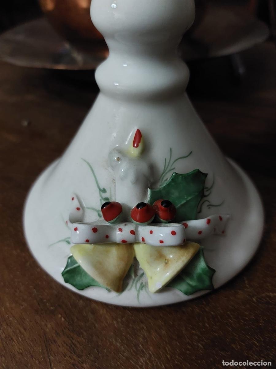 Antig&uuml;edades: PORTAVELAS DE CERAMICA - Foto 2
