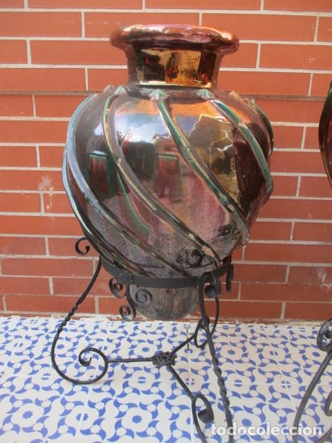 Antig&uuml;edades: Tinaja macetero ceramica de Triana de Reflejos - Foto 1