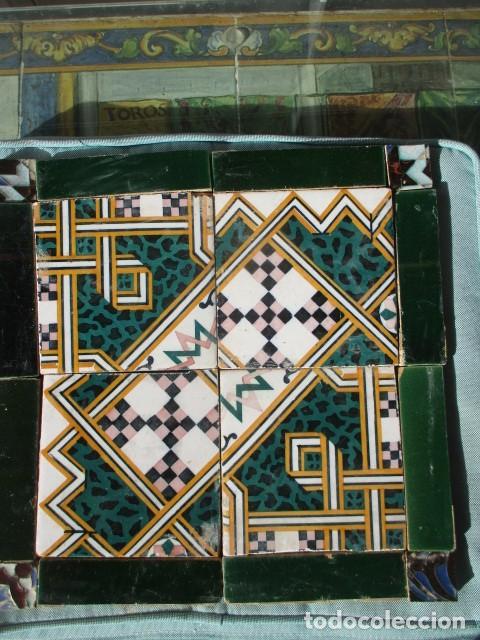 Antig&uuml;edades: Composicion de azulejos antiguos - Foto 1