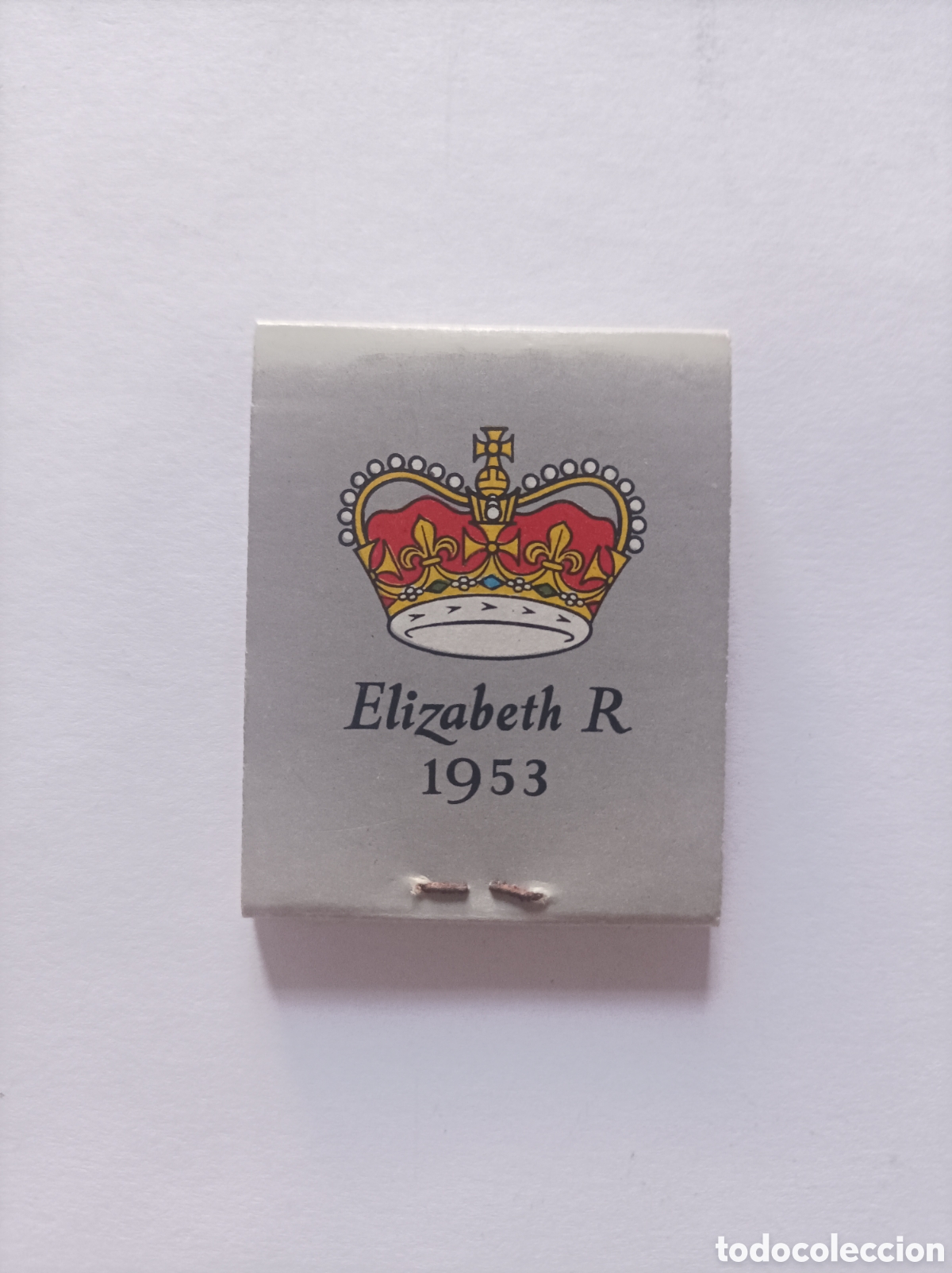 Antig&uuml;edades: ISABEL II. LIBRITO CERILLAS. ORIGINAL. - Foto 2