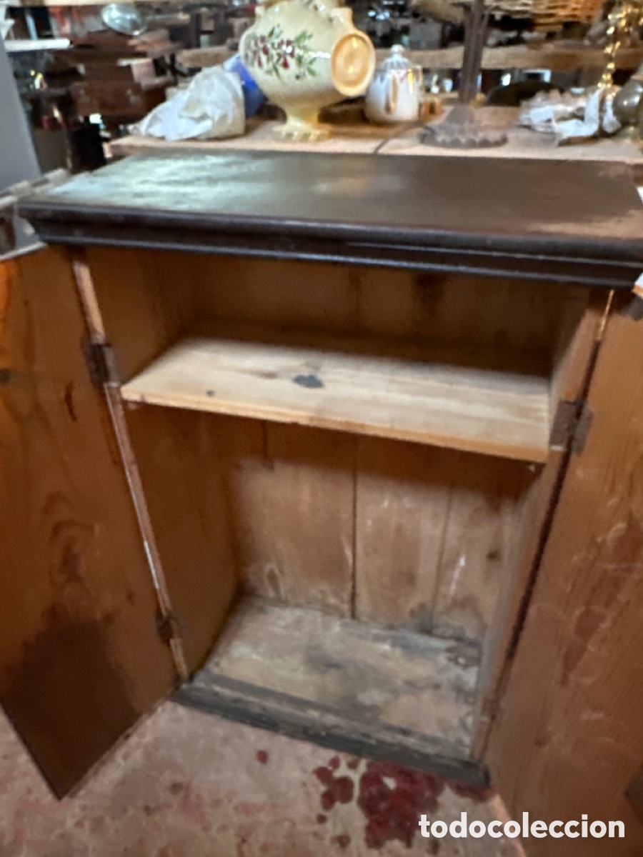 Antig&uuml;edades: Alacena de madera para colgar - Foto 2