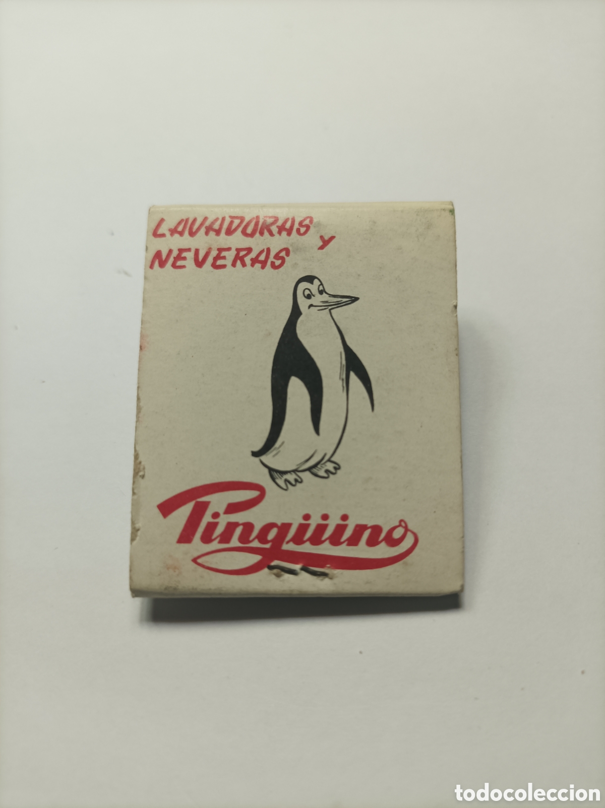 Antig&uuml;edades: PING&Uuml;INO LAVADORAS NEVERAS. LIBRITO CERILLAS ANTIGUAS. MUY BUEN ESTADO.