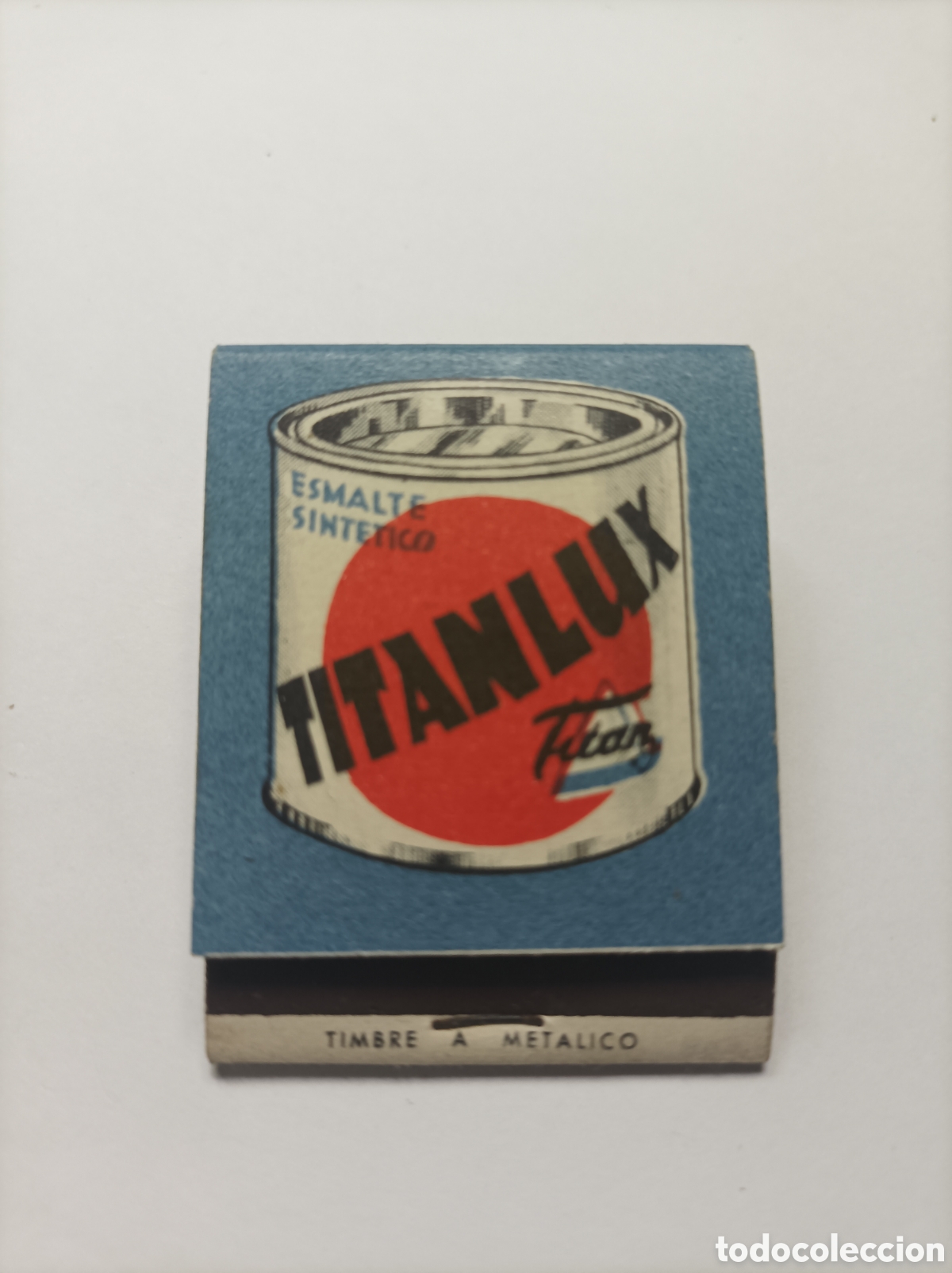 Antig&uuml;edades: TITANLUX. LIBRITO CERILLAS ANTIGUAS. IMPECABLE. - Foto 1