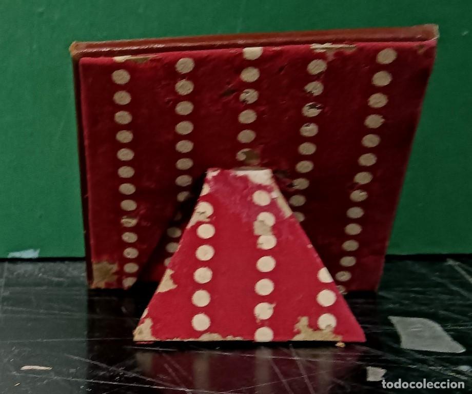 Antig&uuml;edades: Antigua placa con tr&iacute;pode MARIA Y NI&Ntilde;O - Foto 4