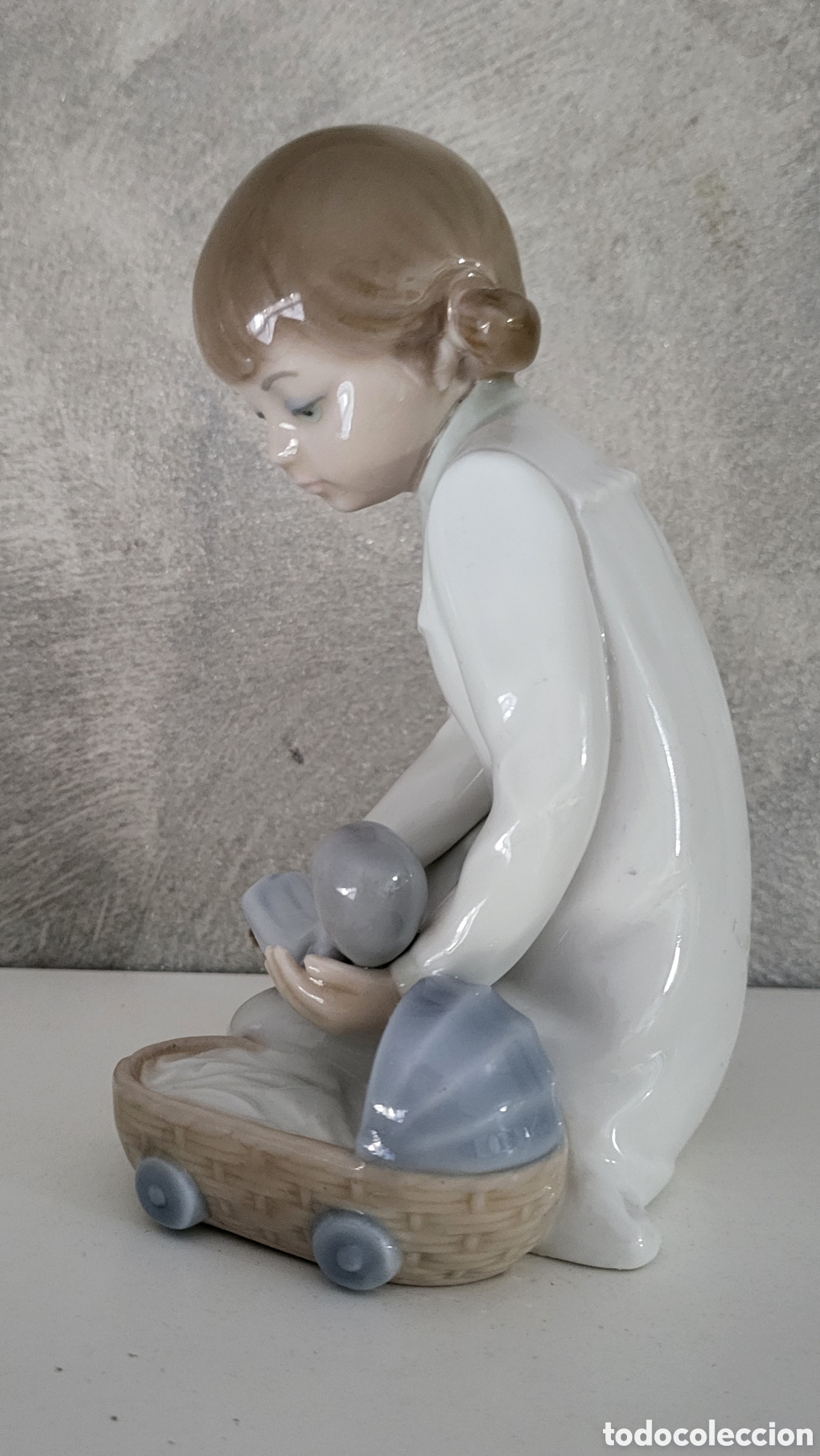 Antig&uuml;edades: PORCELANA BEBE ZAPHIR LLADRO - Foto 3