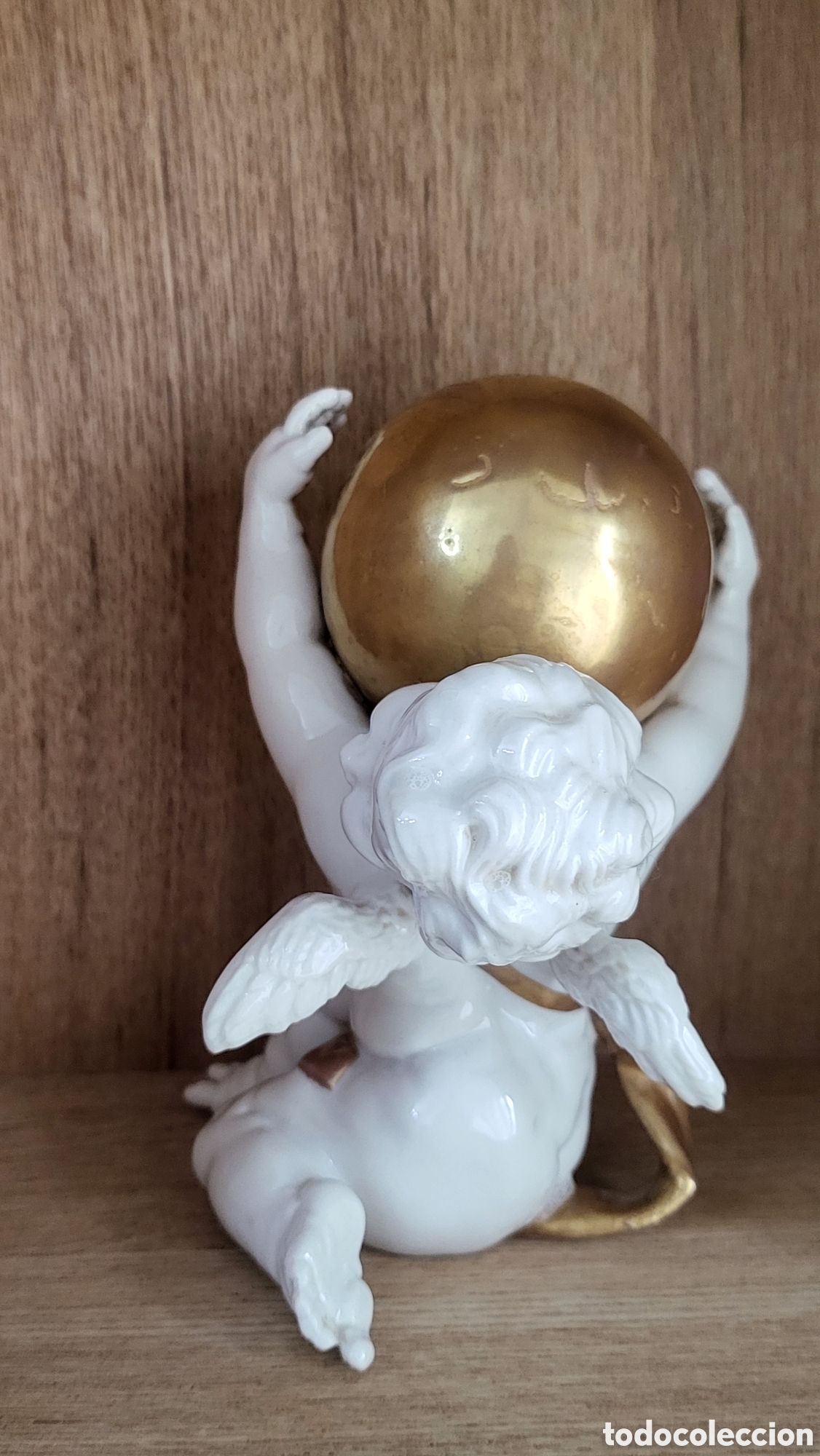 Antig&uuml;edades: QUERUBIN PORCELANA ALGORA - Foto 3