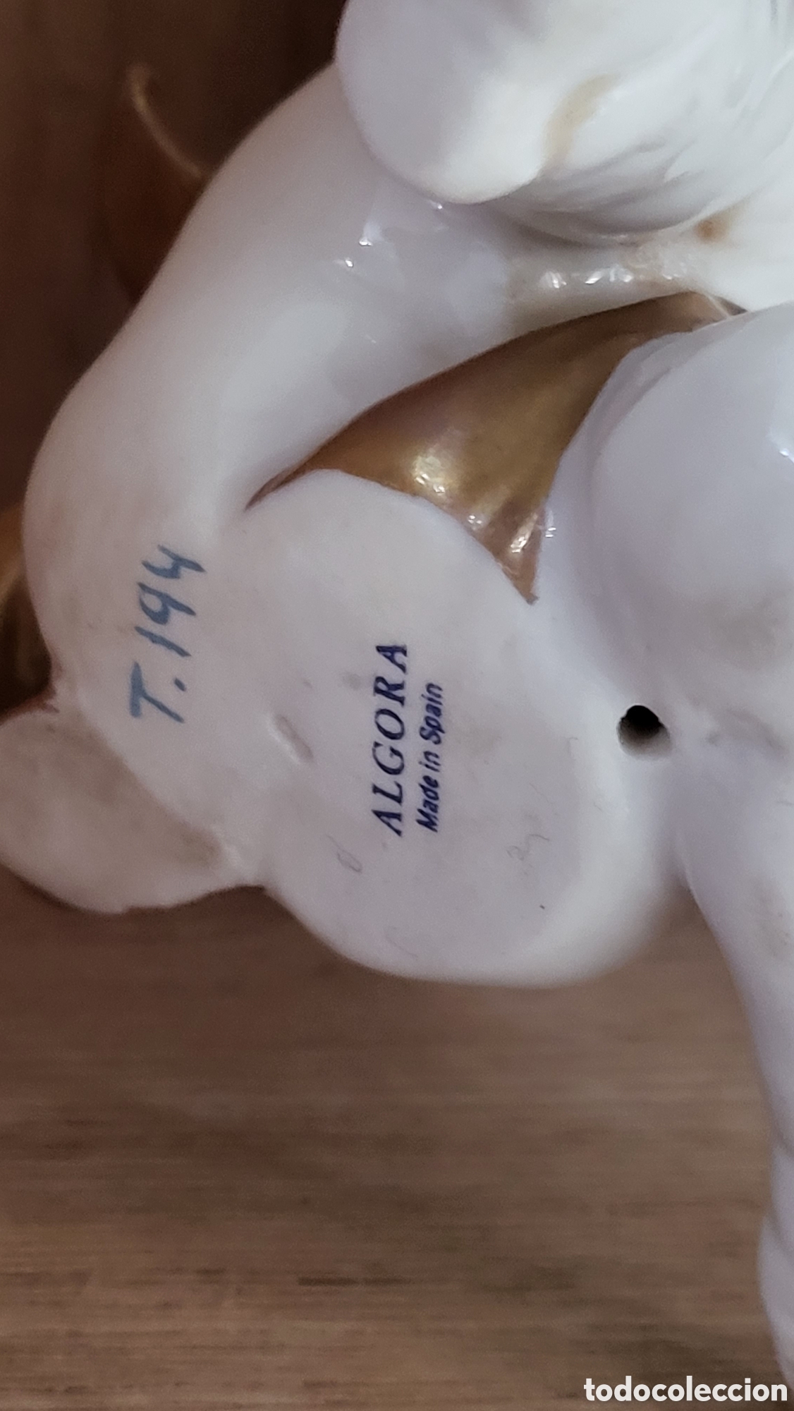 Antig&uuml;edades: QUERUBIN PORCELANA ALGORA - Foto 6