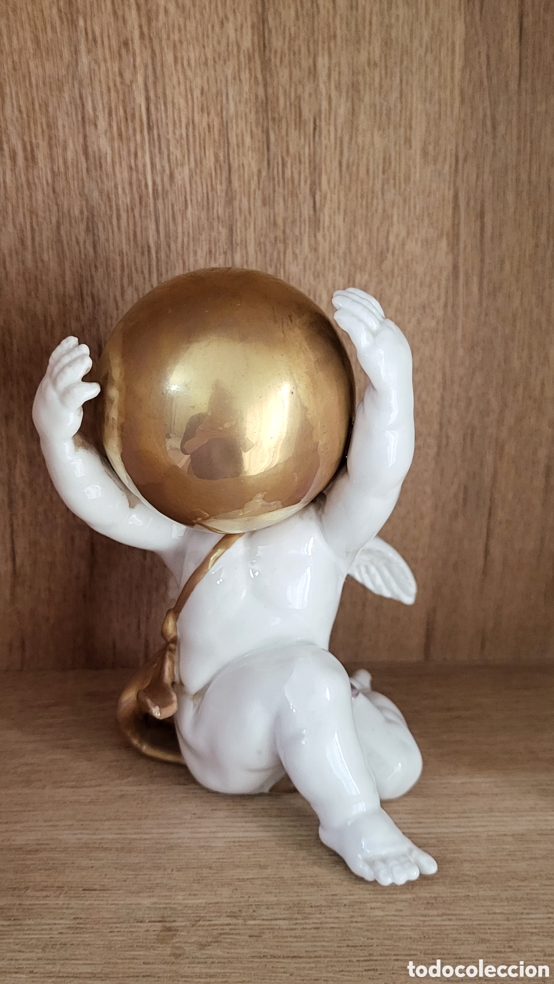 Antig&uuml;edades: QUERUBIN PORCELANA ALGORA - Foto 7