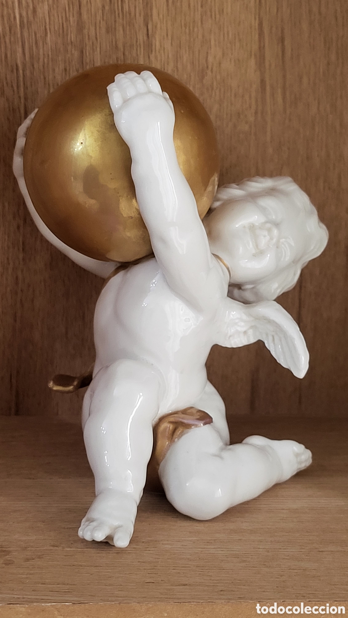 Antig&uuml;edades: QUERUBIN PORCELANA ALGORA - Foto 2
