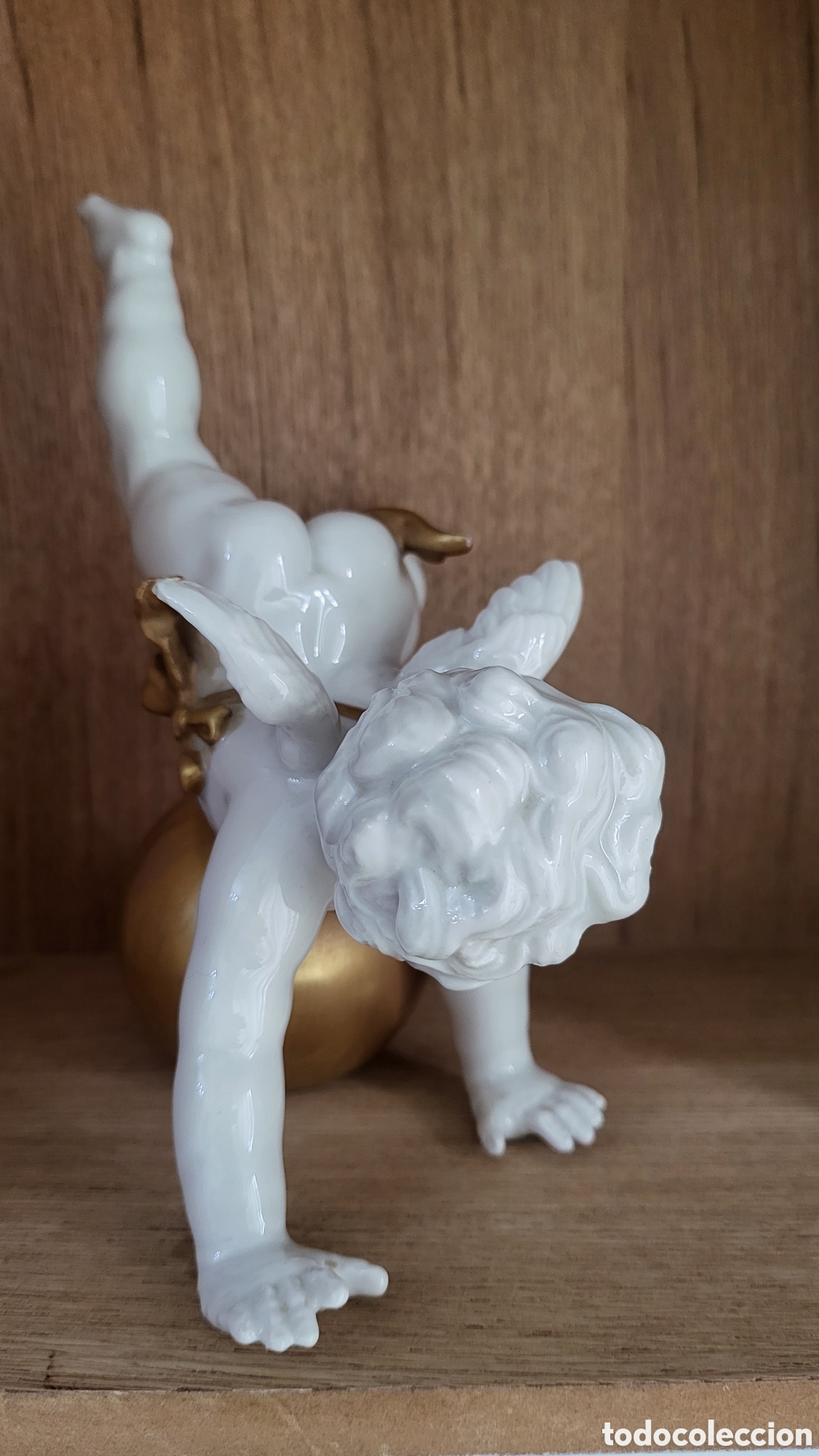 Antig&uuml;edades: QUERUBIN PORCELANA ALGORA - Foto 2