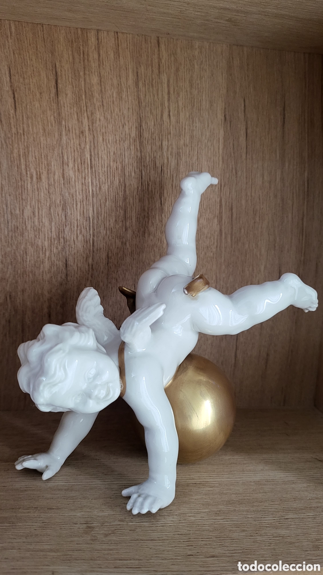 Antig&uuml;edades: QUERUBIN PORCELANA ALGORA - Foto 3