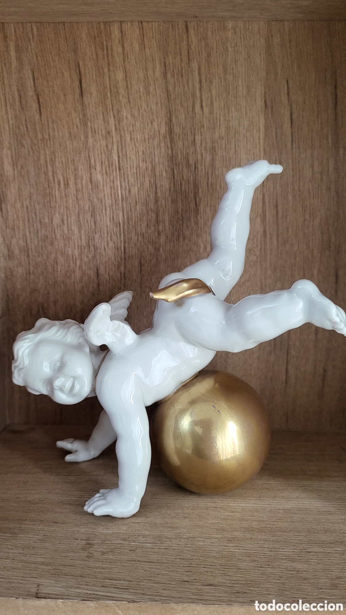 Antig&uuml;edades: QUERUBIN PORCELANA ALGORA - Foto 7