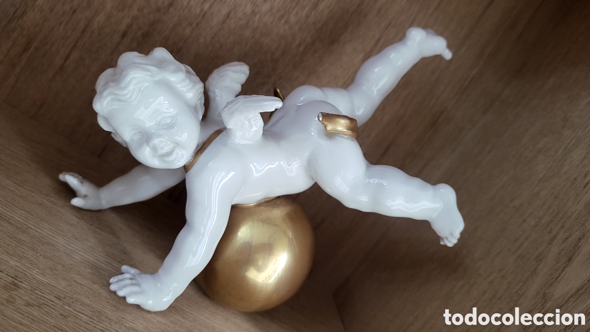 Antig&uuml;edades: QUERUBIN PORCELANA ALGORA - Foto 1
