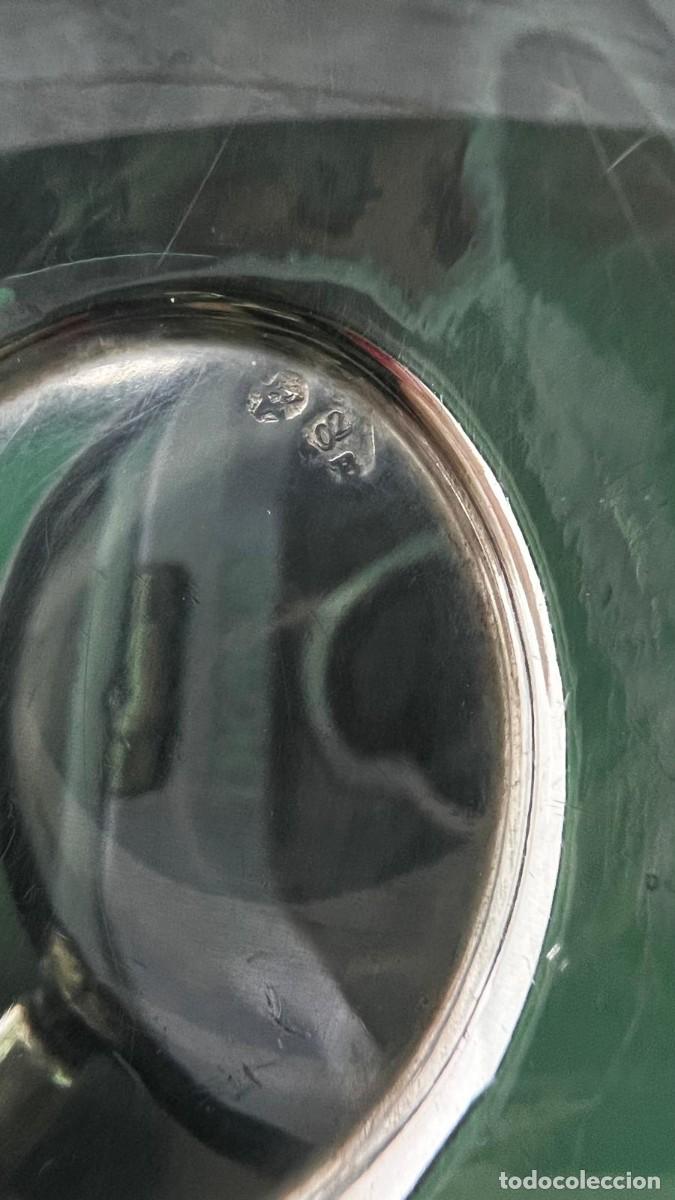 Antig&uuml;edades: Tintero con platito de plata - Foto 6