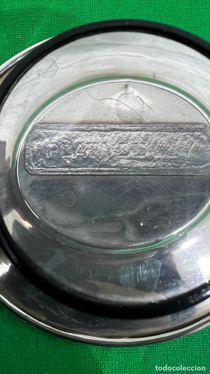Antig&uuml;edades: Tintero con platito de plata - Foto 7