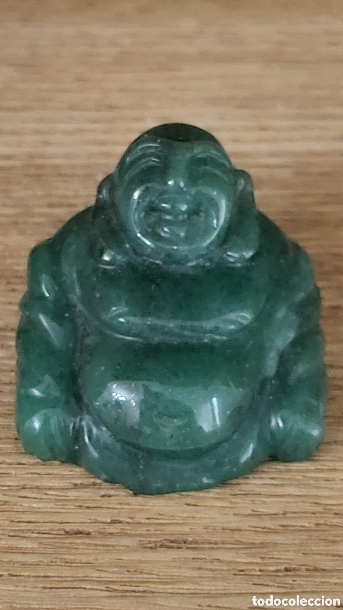 Antig&uuml;edades: ANTIGUO BUDA DE JADE SIGLO XIX - Foto 1