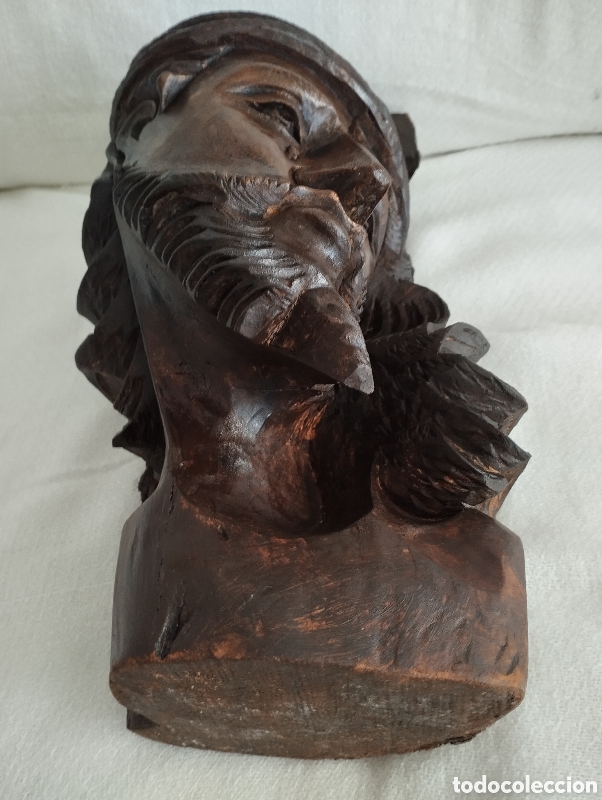 Antig&uuml;edades: Jesucristo Madera tallada. - Foto 11
