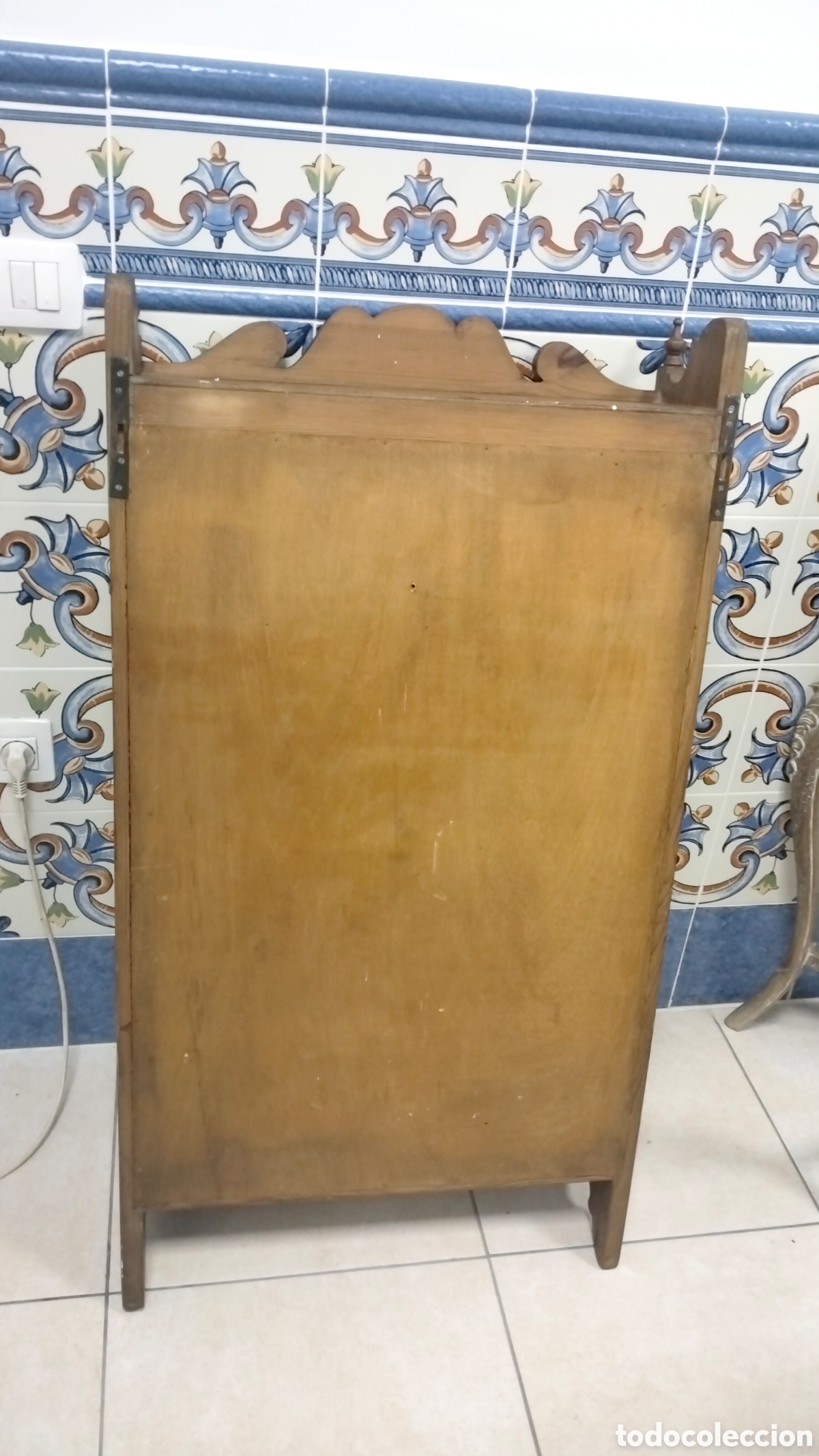 Antig&uuml;edades: Antigua Estanter&iacute;a de colgar - Foto 8